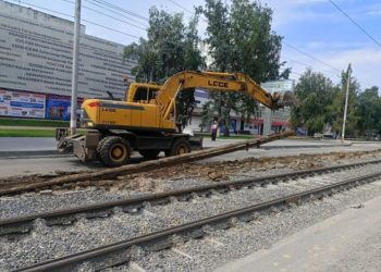 На Спасской завершается укладка брусчатки и монтаж освещения
