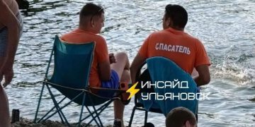 Ульяновские спасатели предотвратили гибель троих детей на пляже посёлка Борьба
