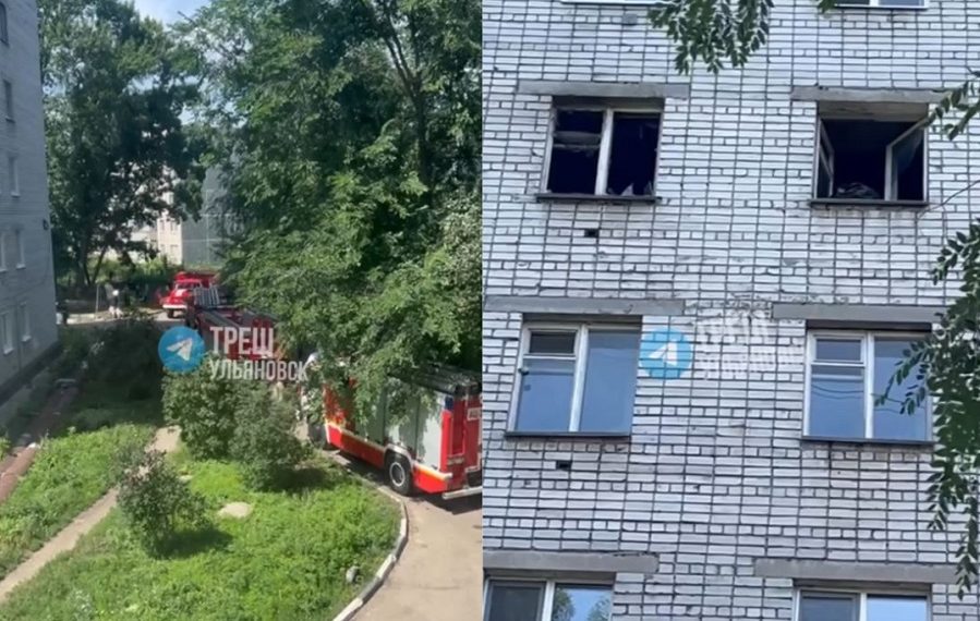 11 человек эвакуировали при пожаре в многоэтажке на улице Артёма