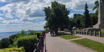 Как благоустраивают бульвар Новый Венец в Ульяновске
