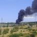 Соцсети: на Димитровградском шоссе горит полигон промышленных отходов